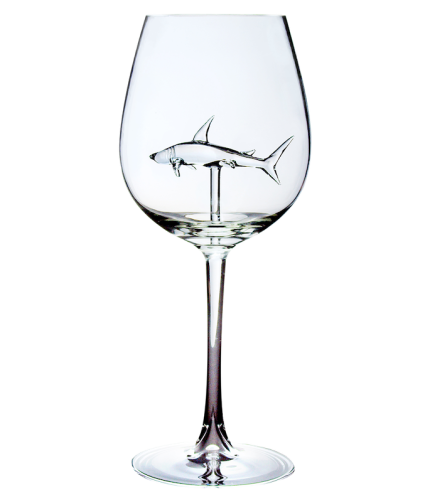 Shark Wine Glass C-version